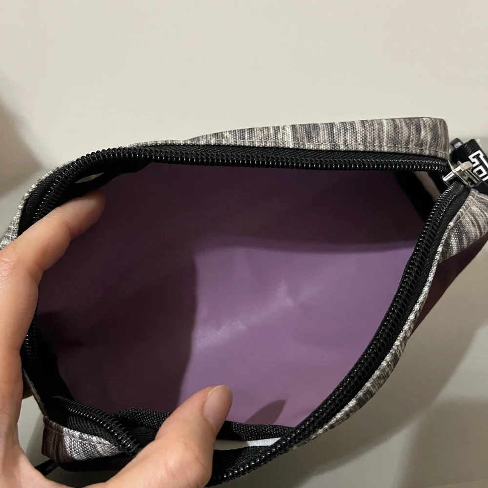 PINK Victoria's Secret Maroon Pencil Case